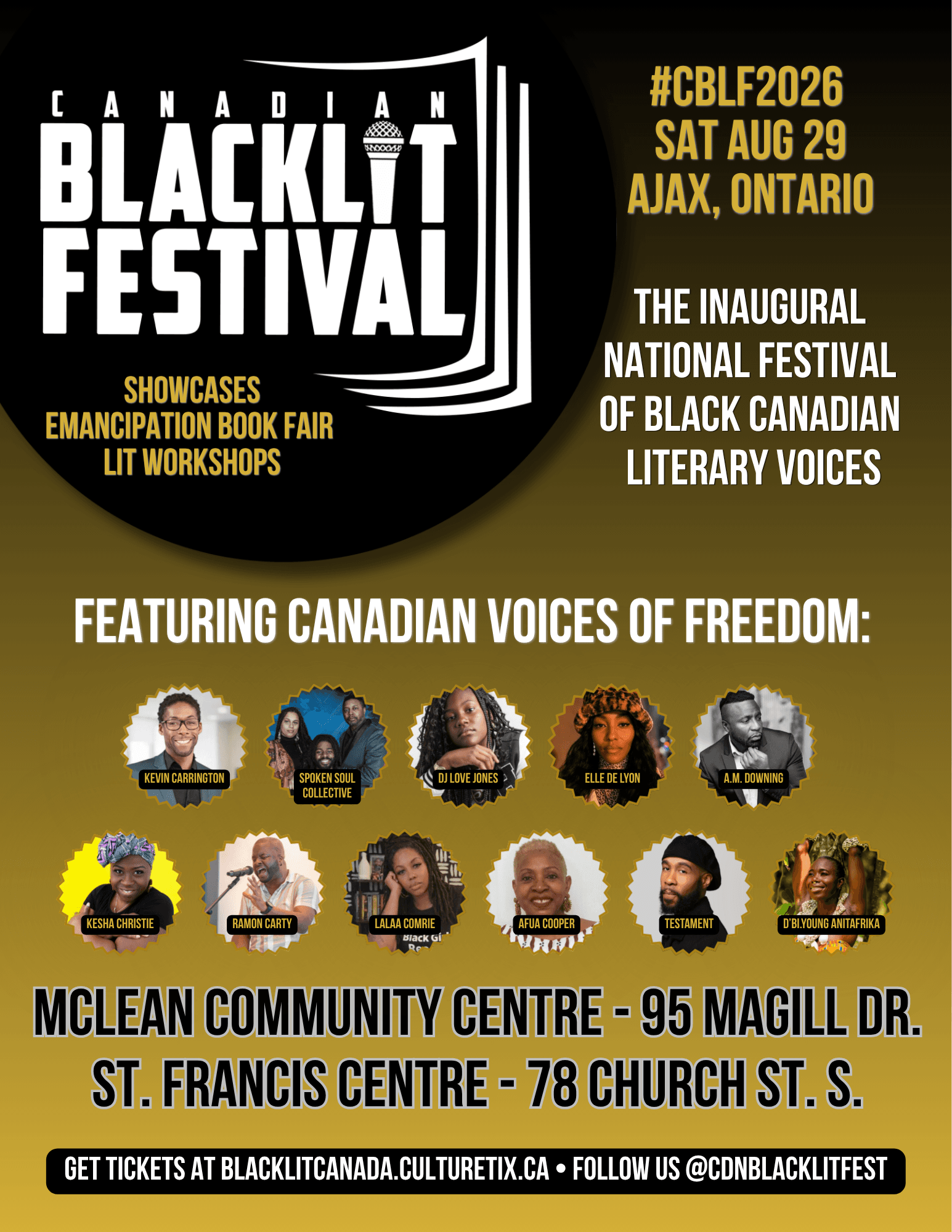 Canadian Black Literary Festival 2026